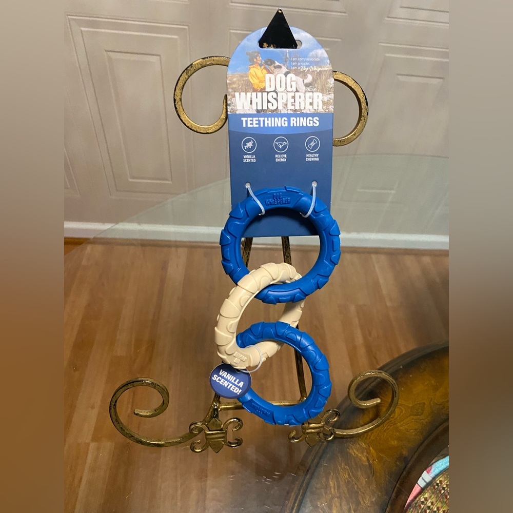 Brand New Dog Whisperer Teething Rings